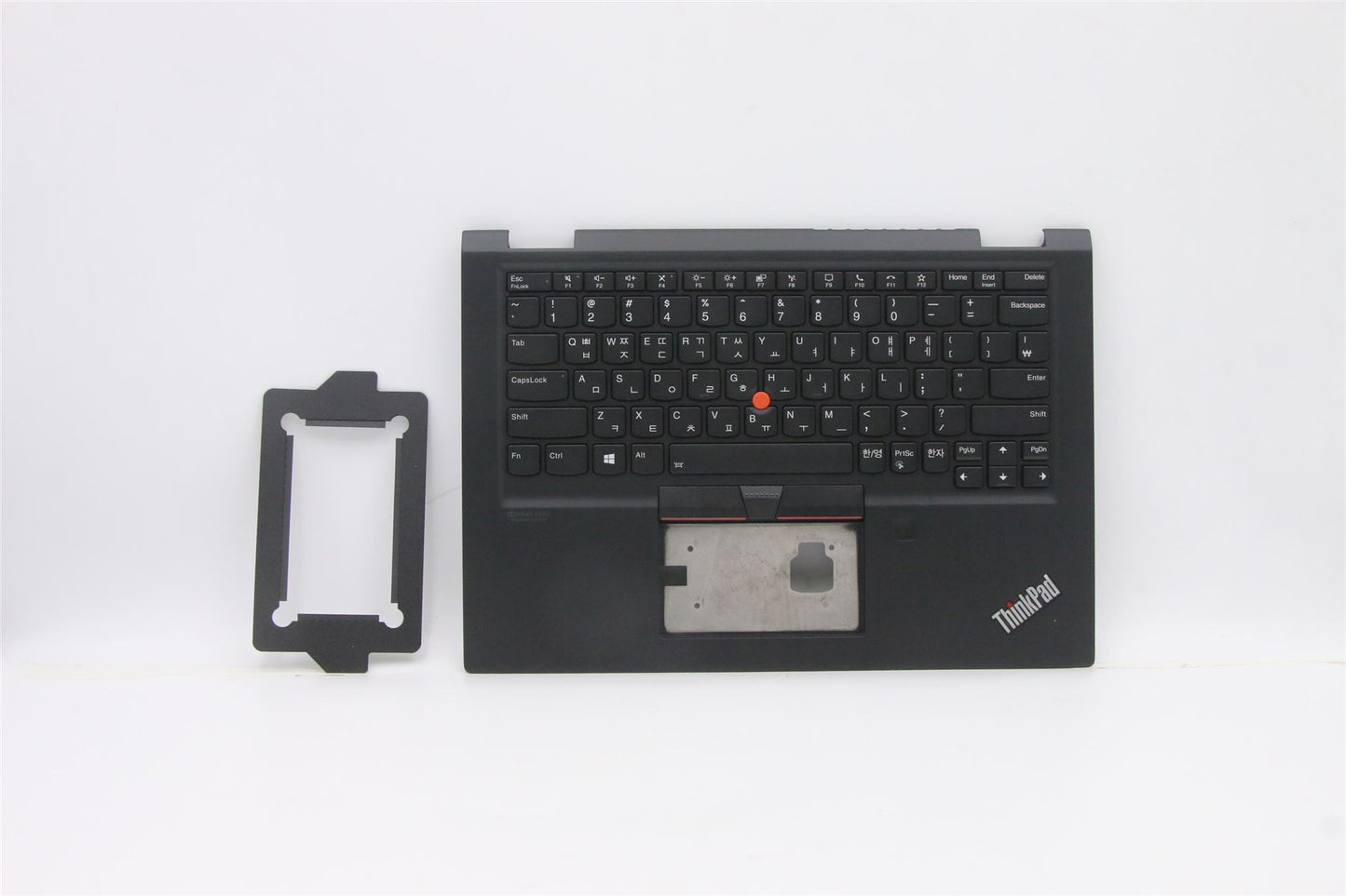 Lenovo ThinkPad X13 Gen 1 Keyboard Palmrest Top Cover Korean Black 5M10Y85894
