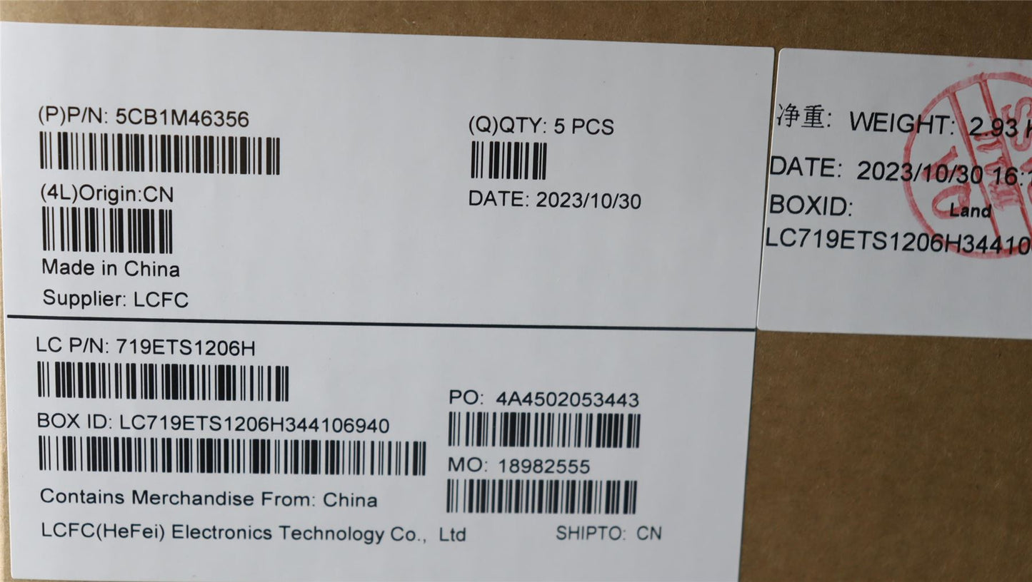 Lenovo COVER Upper Case ASM_SWS L 83EQNFPAB 5CB1M46356