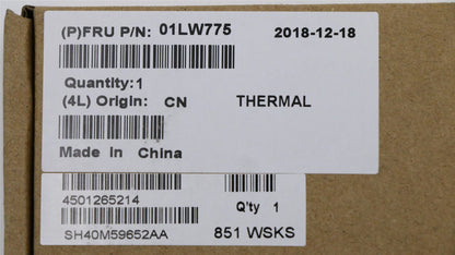 Lenovo ThinkPad L380 Fan Heatsink 01LW775