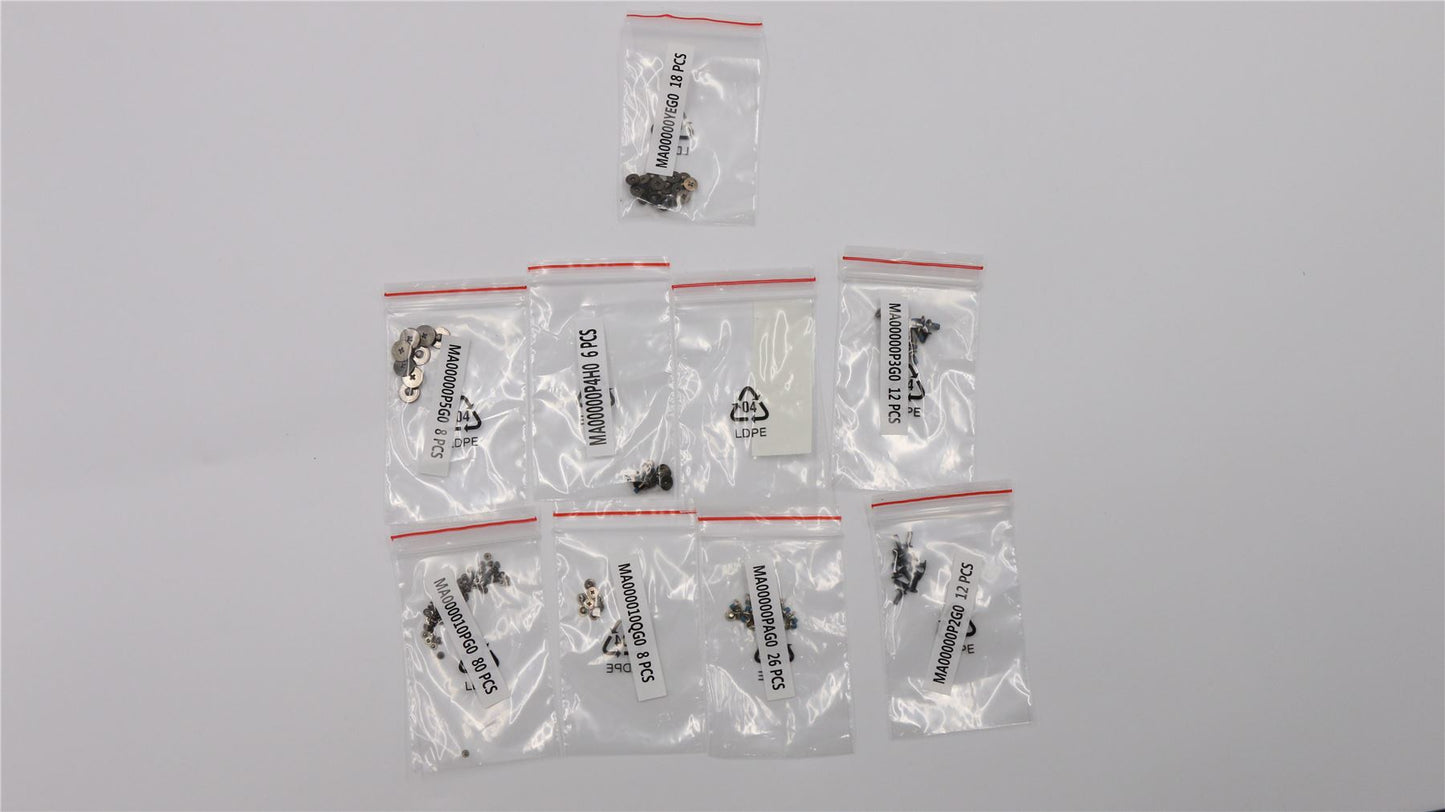 Lenovo Carbon X1 6th Screw Screws Kit 01YU619