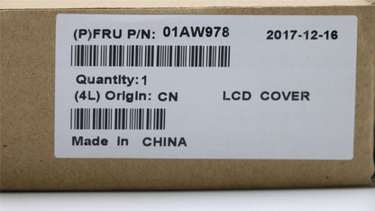 Lenovo Yoga X1 1st LCD Cover Rear Back Housing Black 01AW978