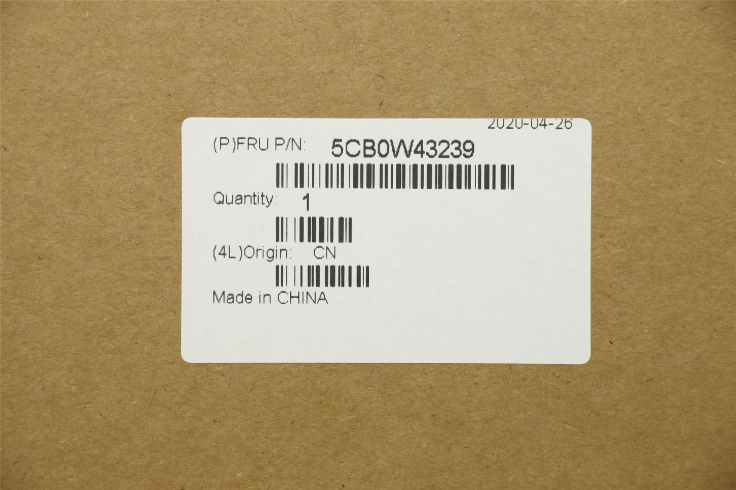 Lenovo Upper Case ASM_US L81VDIMRBKD 5CB0W43239