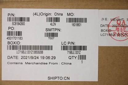 Lenovo Upper Case ASM_FRA L82FG FPABNBL 5CB1B42900
