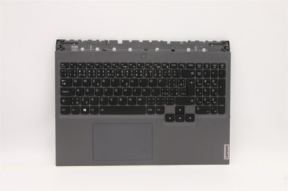 Lenovo Legion 5 16ITH6H Palmrest Cover Touchpad Keyboard Grey 5CB1D05232