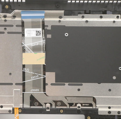 Lenovo IdeaPad 7 15IMH05 Keyboard Palmrest Top Cover Hebrew Grey 5CB0Z28186