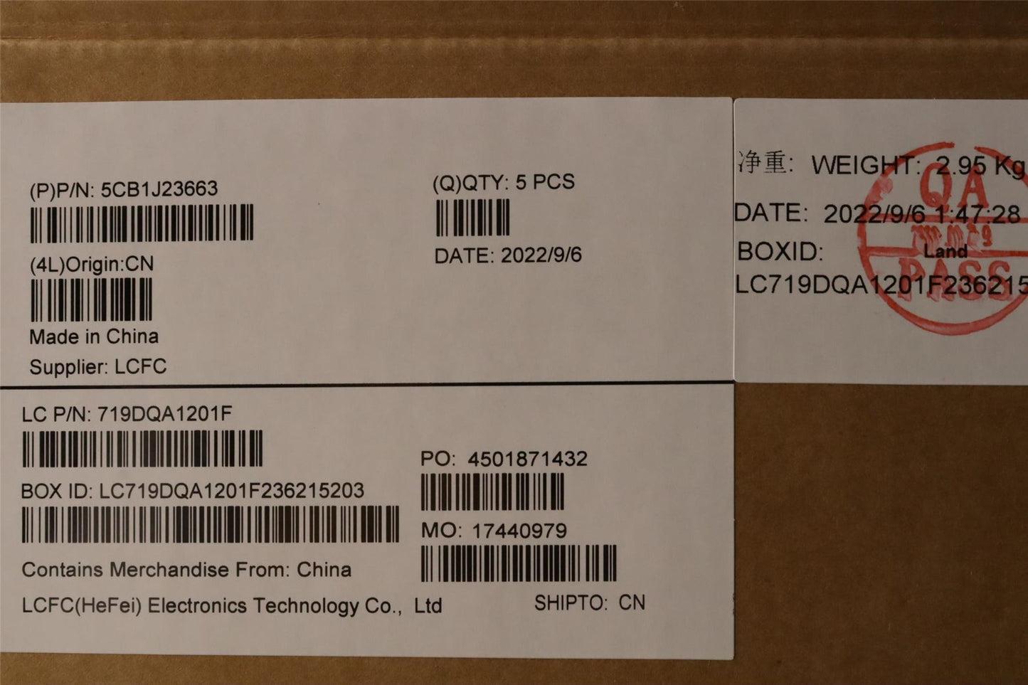 Lenovo Upper Case ASM_ITA L82UT SG 5CB1J23663