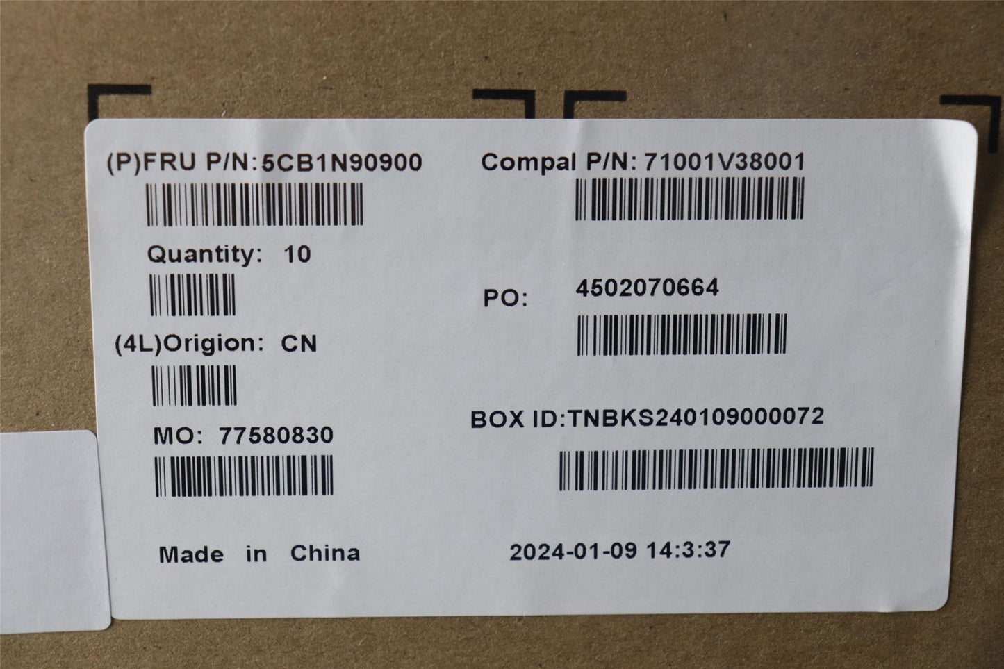 Lenovo Lower Case C 83DD AL CG 5CB1N90900