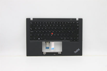 Lenovo ThinkPad T14s 2 Keyboard Palmrest Top Cover UK Black 5M11A37475