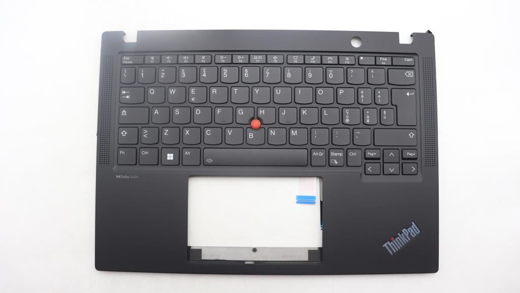 Lenovo ThinkPad X13 Gen 4 Keyboard Palmrest Top Cover Italian Black 5M11H94412