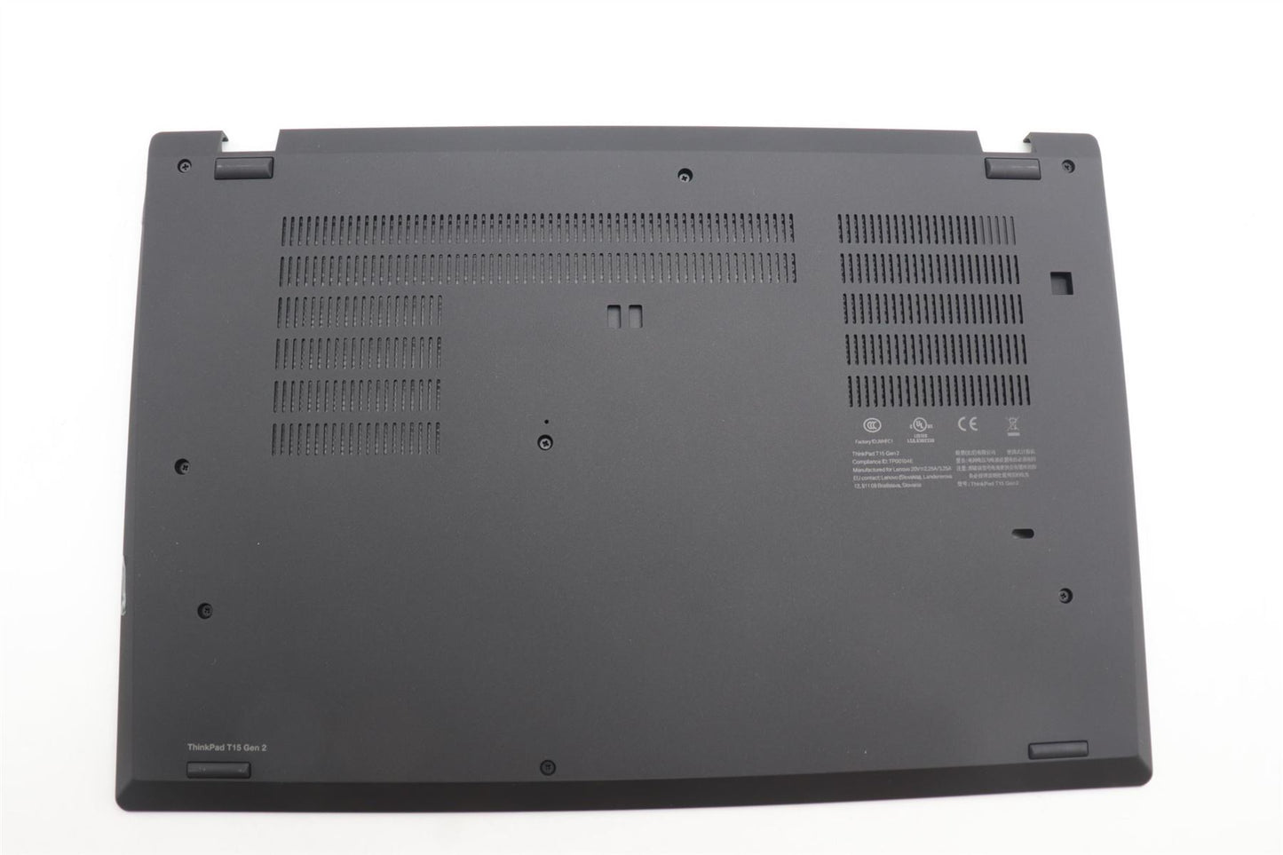 Lenovo ThinkPad T15 2 Bottom Base Lower Chassis Cover Black 5CB1E28095