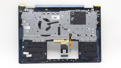 Lenovo Yoga 7 14IRL8 Keyboard Palmrest Top Cover French Tidal Teal 5CB1L40877