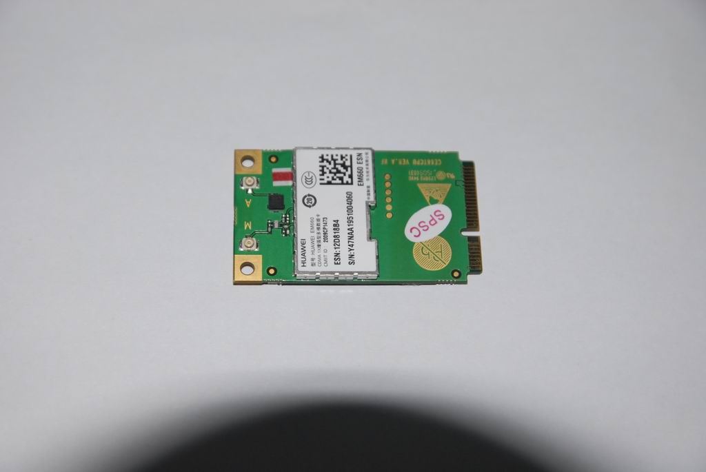 Lenovo Huawei EM660 EV-DO MiniPCIE card WWAN PCIe PCI Board 11010853
