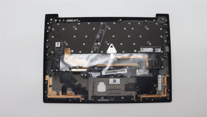 Lenovo ThinkPad X1 9th Gen Palmrest Cover Keyboard Danish Black 5M11C53270