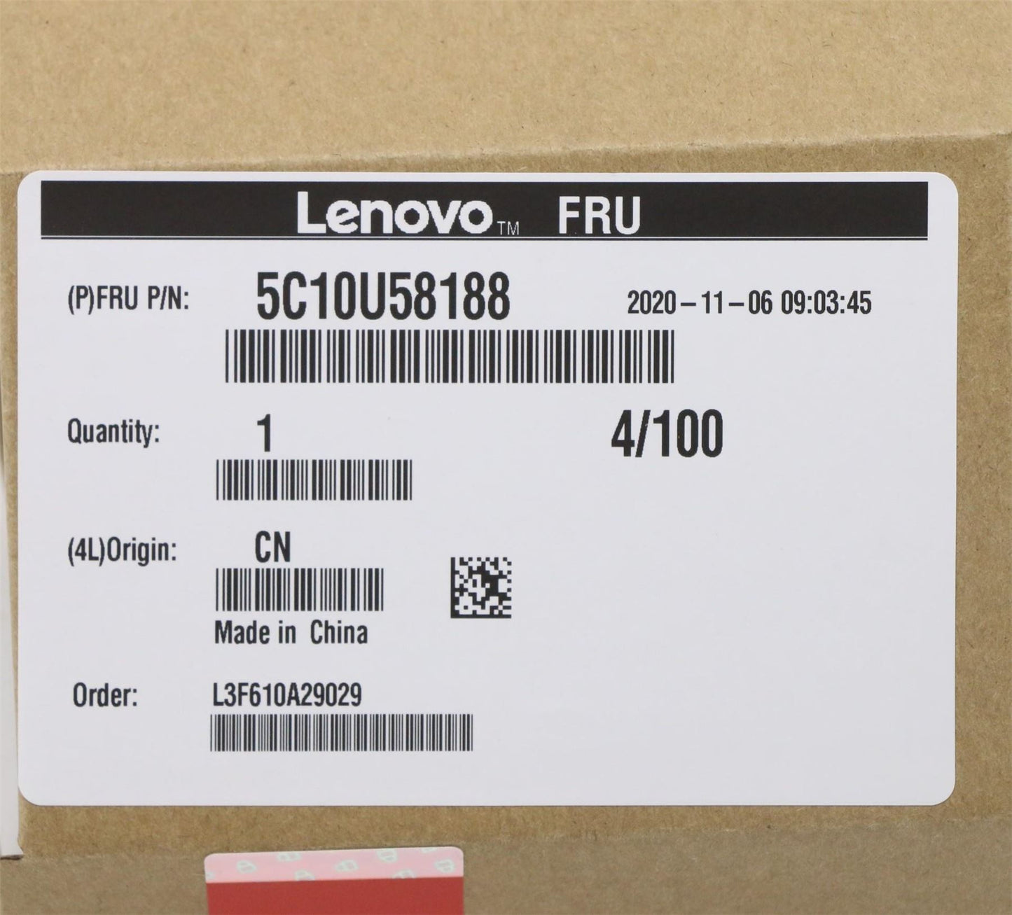 Lenovo ThinkCentre M70s 3 M70t 4 M80s 3 M90s 3 PS2 Internal Cable 5C10U58437