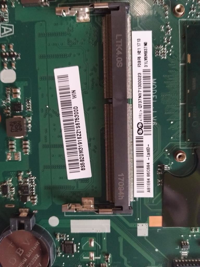 Lenovo V510-15IKB Motherboard Mainboard I5-7200U 4GB DIS 4GB 5B20M31916