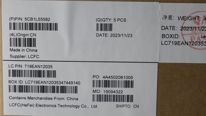 Lenovo IdeaPad 3 17IRU7 Palmrest Cover Touchpad Keyboard Hebrew 5CB1L55582