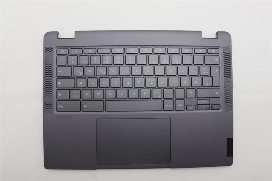 Lenovo 5 14IAU Palmrest Cover Touchpad Keyboard German Polar Blue 5CB1J35793
