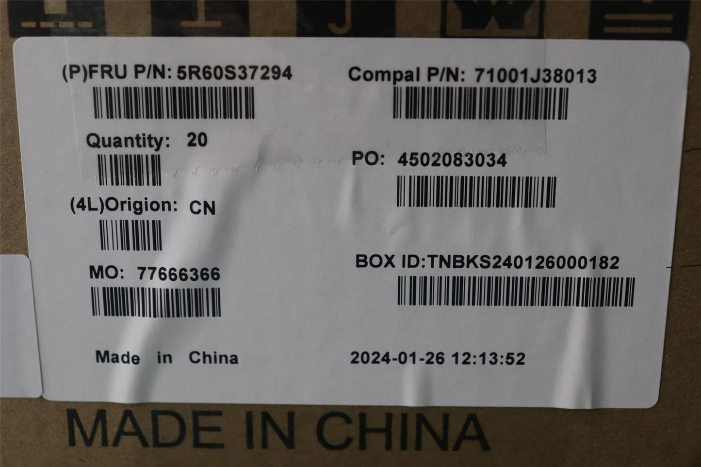 Lenovo Speaker cable rubber C 83G1 10pcs 5R60S37294
