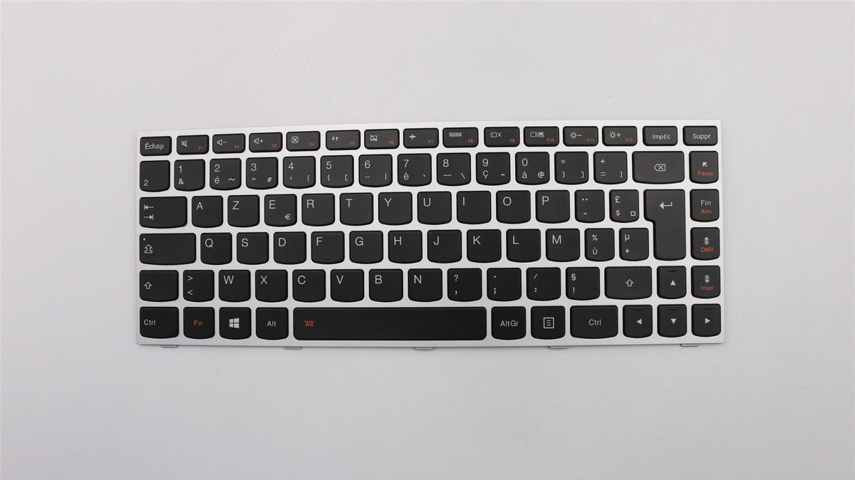Lenovo FR-T5G1B-CCY-BlackeySilverFrame-BLKBD French Keyboard 25215600