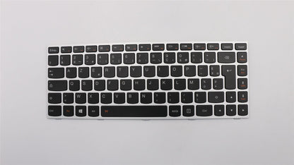 Lenovo FR-T5G1B-CCY-BlackeySilverFrame-BLKBD French Keyboard 25215600