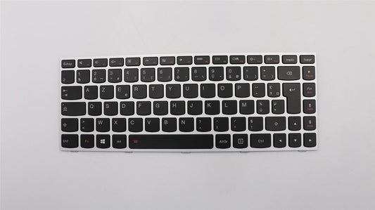 Lenovo FR-T5G1B-CCY-BlackeySilverFrame-BLKBD French Keyboard 25215600