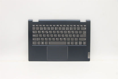 Lenovo Yoga 14s ITL Palmrest Cover Touchpad Keyboard Portuguese 5CB1C92797