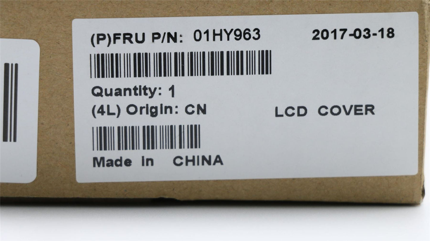 Lenovo Yoga X1 2nd LCD Cover Rear Back Housing Black 01HY963