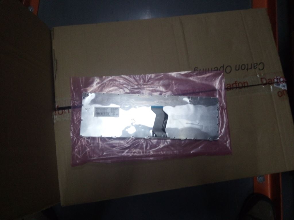Lenovo DFT4TQ Belgian 102 Key black frame KBD Keyboard 25209774