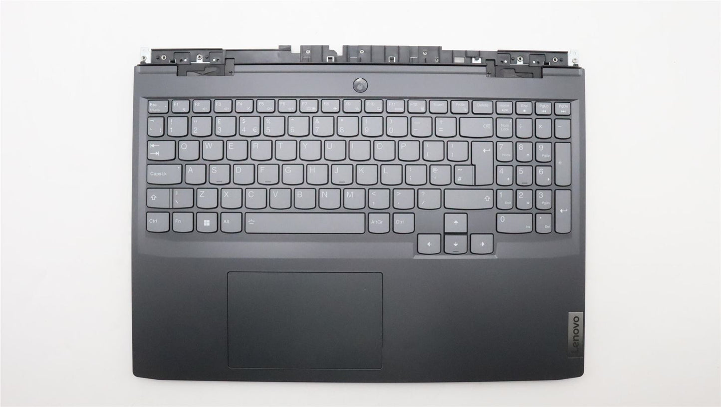 Lenovo IdeaPad 3 16ARH7 Palmrest Cover Touchpad Keyboard UK Silver 5CB1J38473