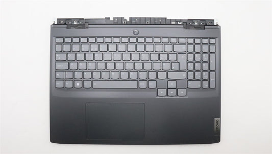 Lenovo IdeaPad 3 16ARH7 Palmrest Cover Touchpad Keyboard UK Silver 5CB1J38473