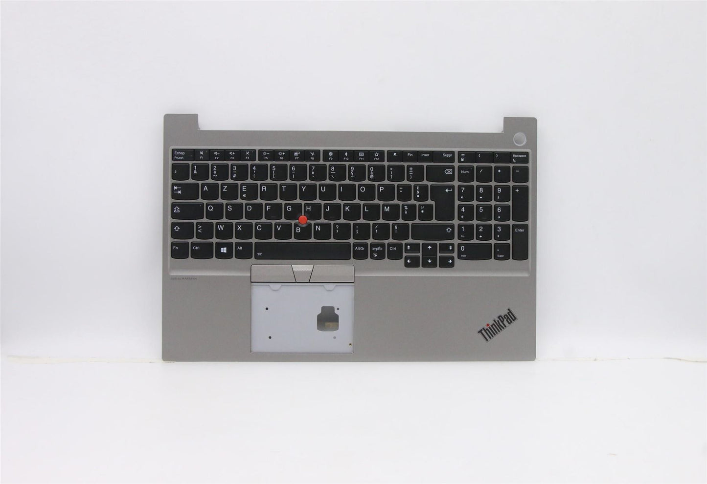 Lenovo ThinkPad E15 Keyboard Palmrest Top Cover French Silver Backlit 5M10V16970