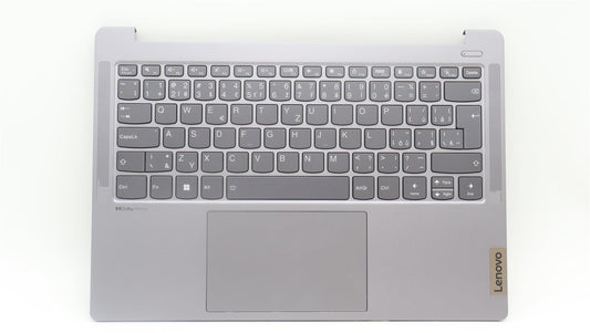 Lenovo IdeaPad 5 14IRH8 Palmrest Cover Touchpad Keyboard Arctic Grey 5CB1K97041