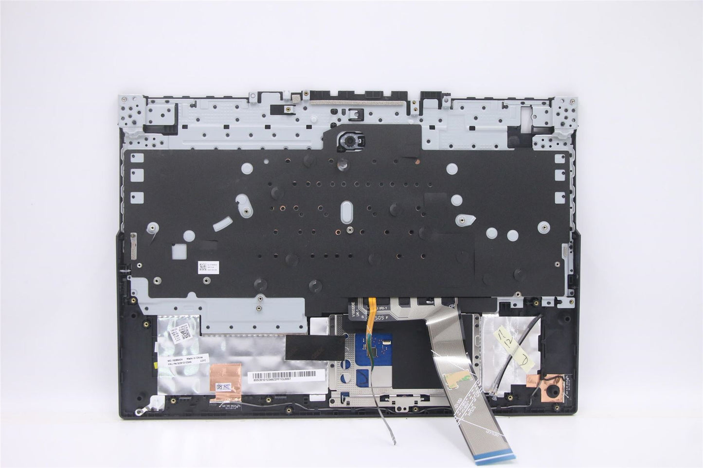 Lenovo 5 15ITH6 Palmrest Cover Touchpad Keyboard Spanish White 5CB1D12349