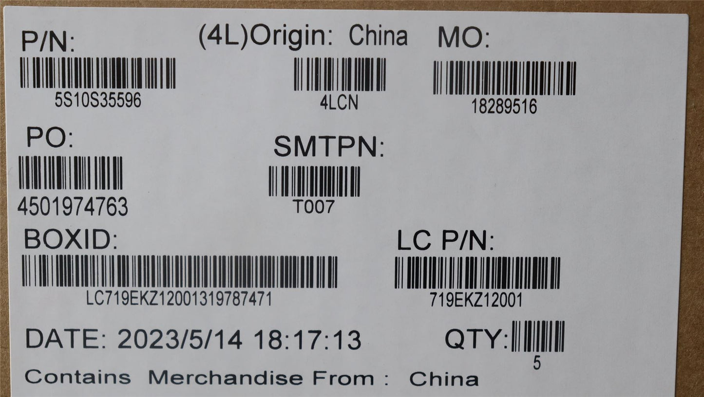 Lenovo SCREW Screw L 82X8 Kits 5S10S35596