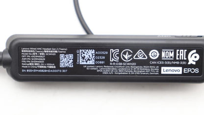 Lenovo HEADSET Go Wired ANC Pro HS (teams) 5H31M45631