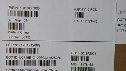 Lenovo Upper Case ASM_UKE L82XL NFP AB BL 5CB1K97885