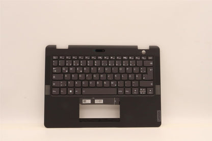 Lenovo 13w Keyboard Palmrest Top Cover German Black Backlit 5M11F26578