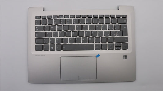 Lenovo IdeaPad 520S-14IKB Keyboard Palmrest Top Cover Italian Silver 5CB0N78388