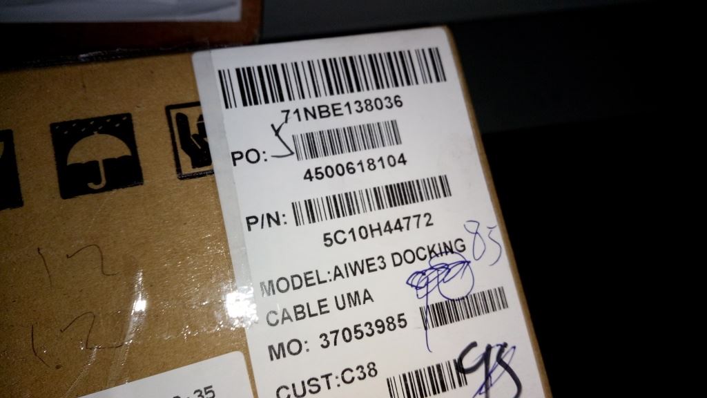 Lenovo E50-70 E50-80 E51-80 Docking Cable 5C10H44772