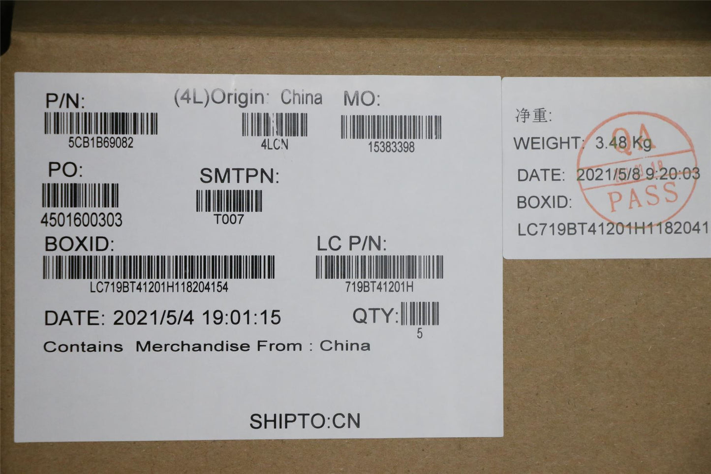 Lenovo IdeaPad 3 15ITL6 3 15ALC6 Palmrest Cover Touchpad Keyboard 5CB1B69082