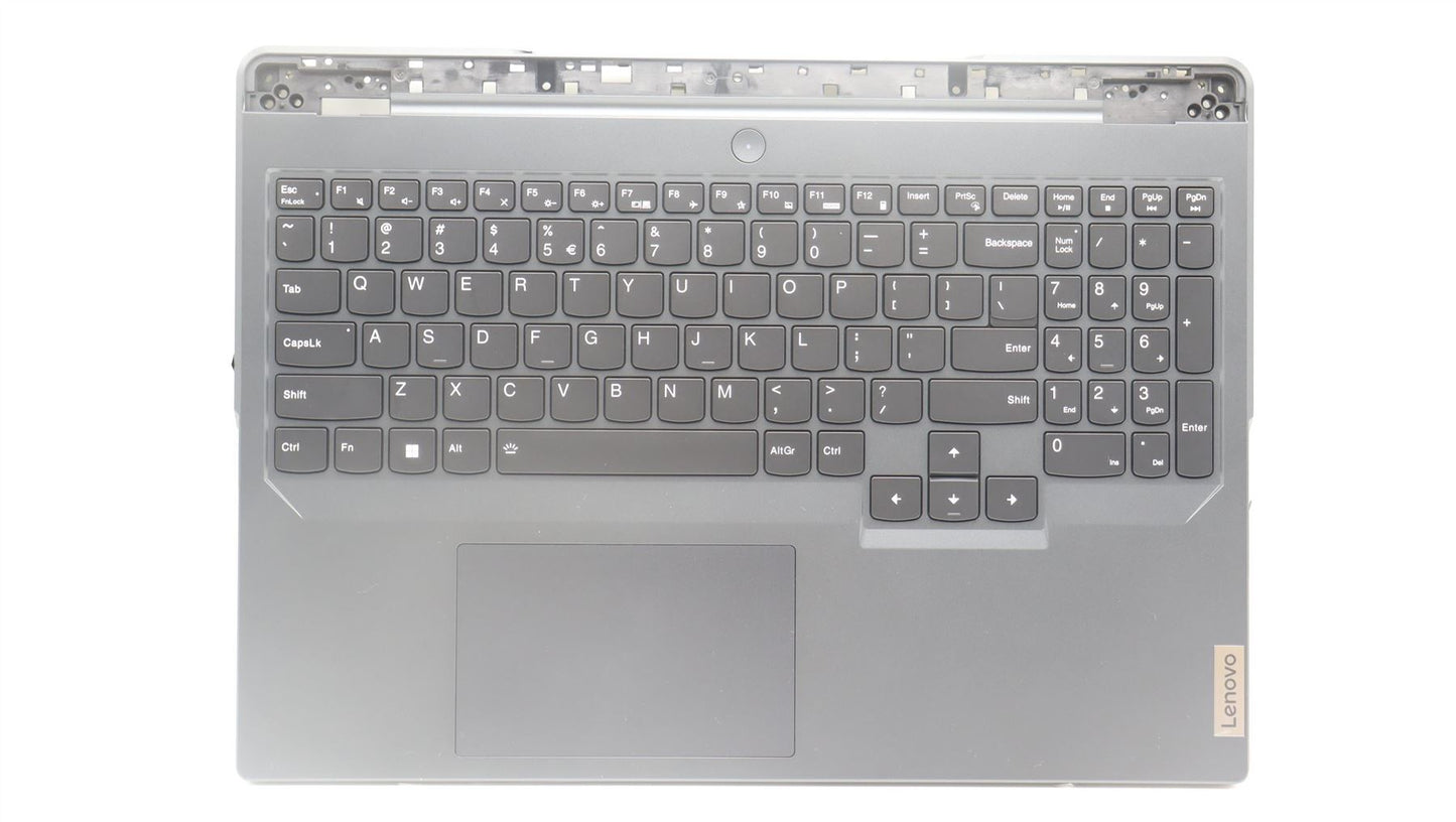 Lenovo Legion 5 16ARX8 Palmrest Cover Touchpad Keyboard US Europe 5CB1L54653