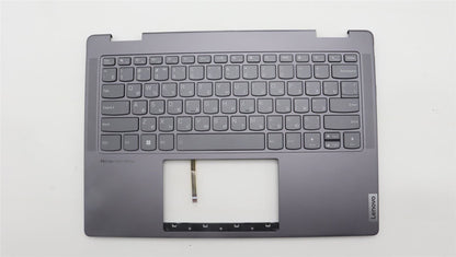 Lenovo Yoga 7 14IRL8 Keyboard Palmrest Top Cover Russian Storm Grey 5CB1L40830