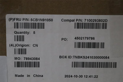 Lenovo UpperCase SPA C83FW FP AB BL AL 5CB1N91050