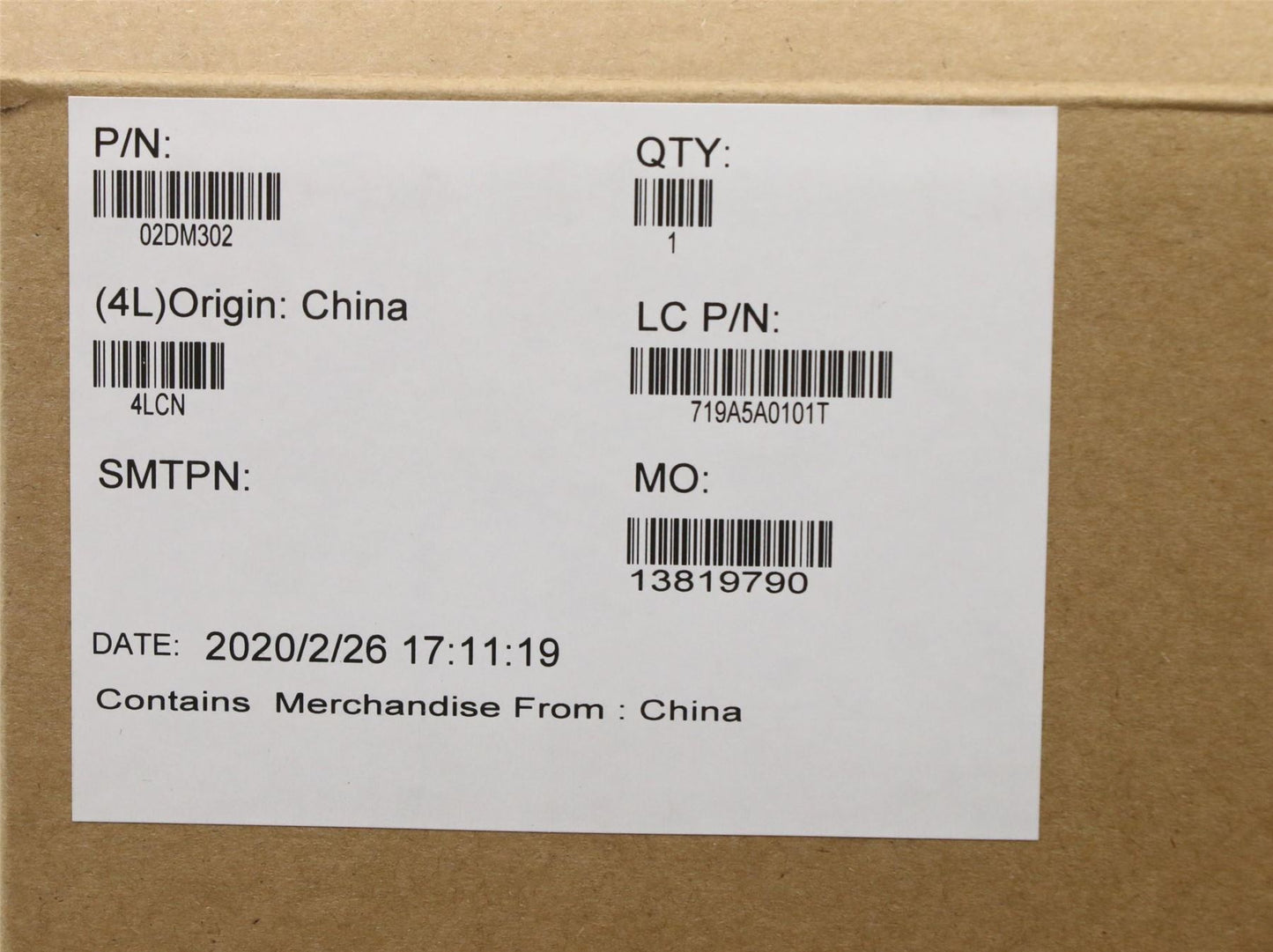 Lenovo ThinkPad L490 s Motherboard Mainboard UMA intelCeleron4305U 02DM302