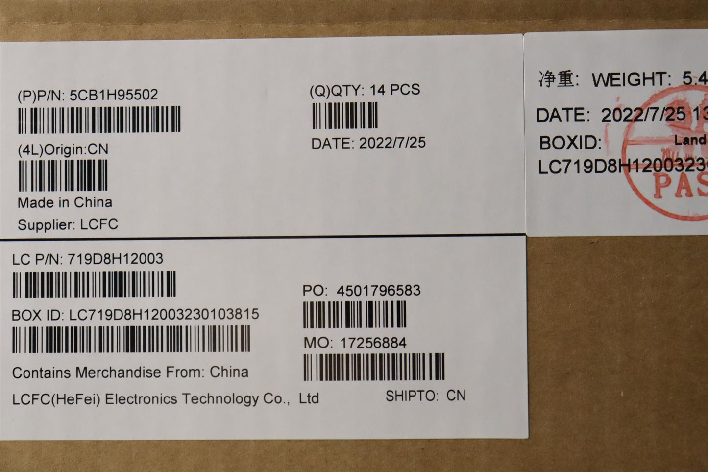 Lenovo Lower Case L 82SF PC CG 5CB1H95502
