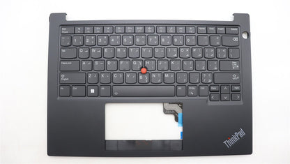 Lenovo ThinkPad E14 Gen 5 Keyboard Palmrest Top Cover Arabic Black 5M11L92519