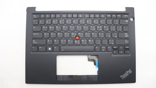 Lenovo ThinkPad E14 Gen 5 Keyboard Palmrest Top Cover Arabic Black 5M11L92519