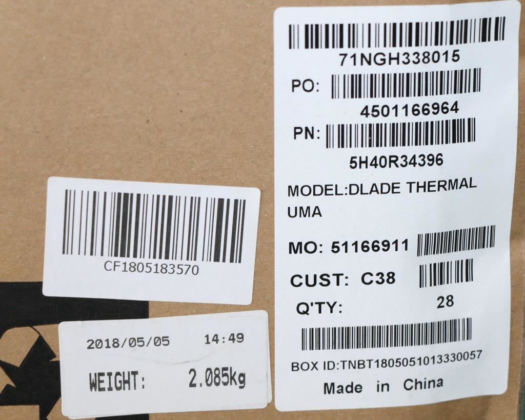 Lenovo 5H40R34396 HEATSINK Heatsink C 81H5 UMA AMD