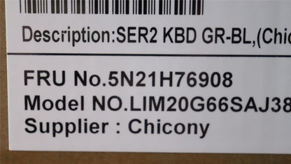 Lenovo ThinkPad X13 Gen 3 L13 Gen 4 L13 Gen 3 Keyboard Slovenian Grey 5N21H76908
