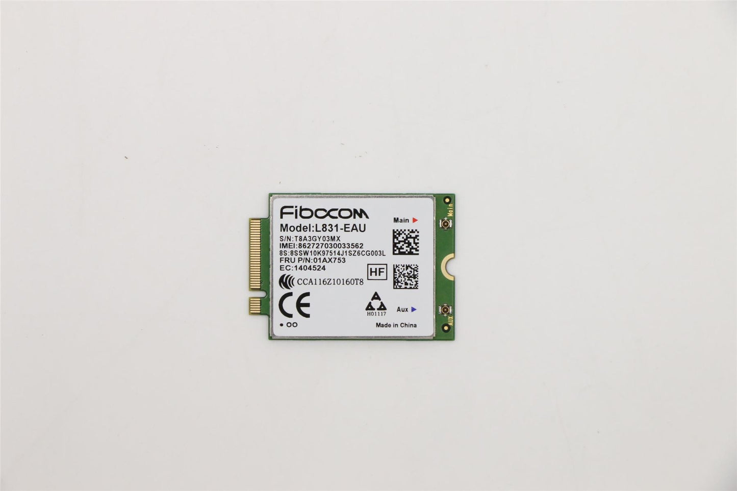 Lenovo Wireless, CMB, FBC, 831EAU 01AX753
